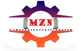 برند تجاری MZN Zipper مه تار بافت زرین نمونه