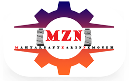 برند تجاری MZN Zipper مه تار بافت زرین نمونه